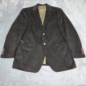 Lands End Sport Coat Mens 40S Brown Corduroy Preppy Academia Blazer Jacket